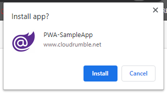 install icon